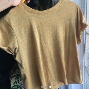 Yellow shirt